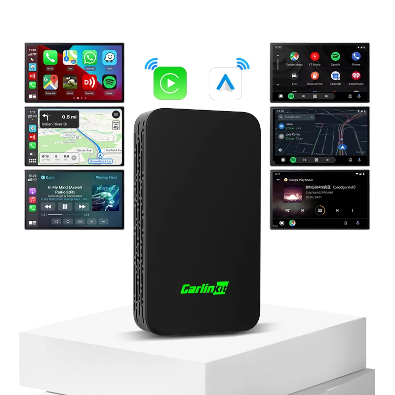 

5.0 Car Smart Box Carplay Auto Android Media Box Wireless Car Play Multimedia Dongle Android Carplay Ai Box