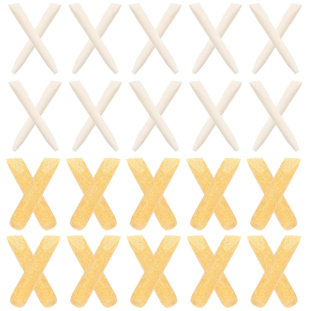 

50pcs Paint Points 39 5x5mm White Paint Marker Nibs Nibs 23x4 45mm Marker Tips Replacement Refill Oil Art Supplies