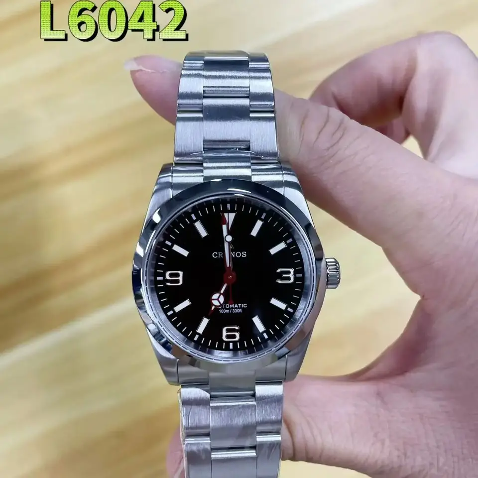 New 2025 TOP Cronos EX Mechanical Men Watch 36mm Miyota 90S5