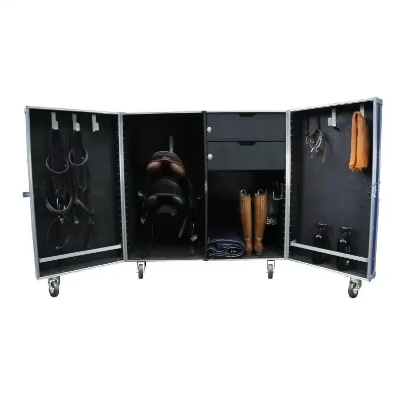 

Custom Color & Size Stainless Steel Equine Horse Saddle Tack Locker Box SL-1 for Equestrian,Horse Saddle Tack Storage Box