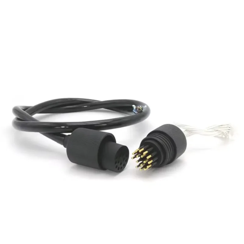 MCIL16F MCBH16M 16 Pin Subconn Inline Subsea Bulkhead Standard Circular Marine Power Cable Connector
