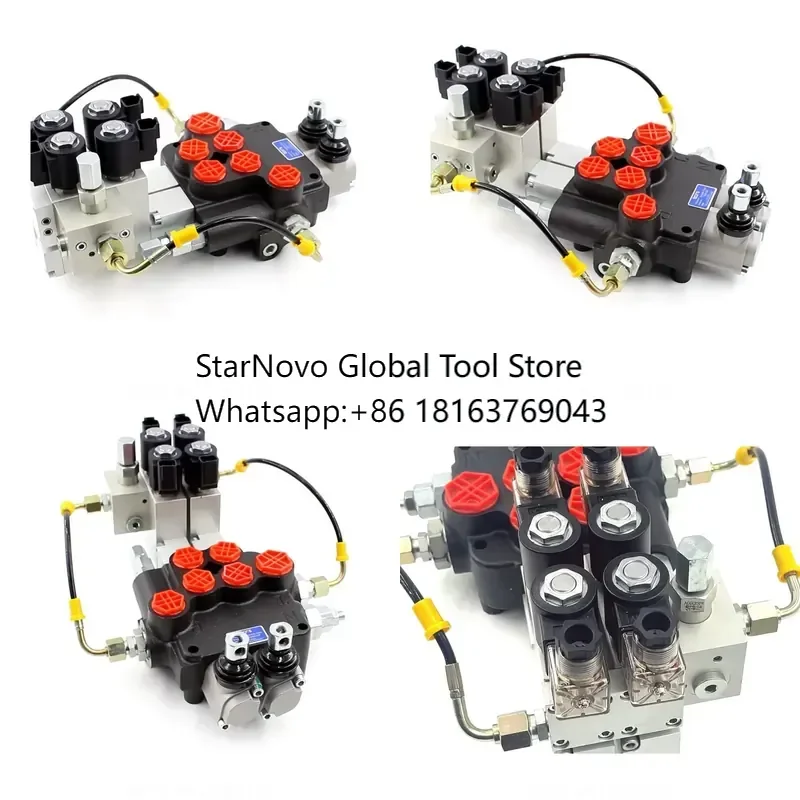 2026 Hot！ Electro-Hydraulic Monoblock Directional Valve - P80 Series | Wholesale & OEM