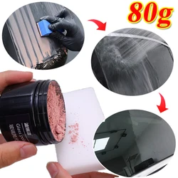 80g Car Glass Polishing Powder Windscreen Oil Film Removal Cleaning Powder Auto Glass Scratch Repair Agent Cars Accessories