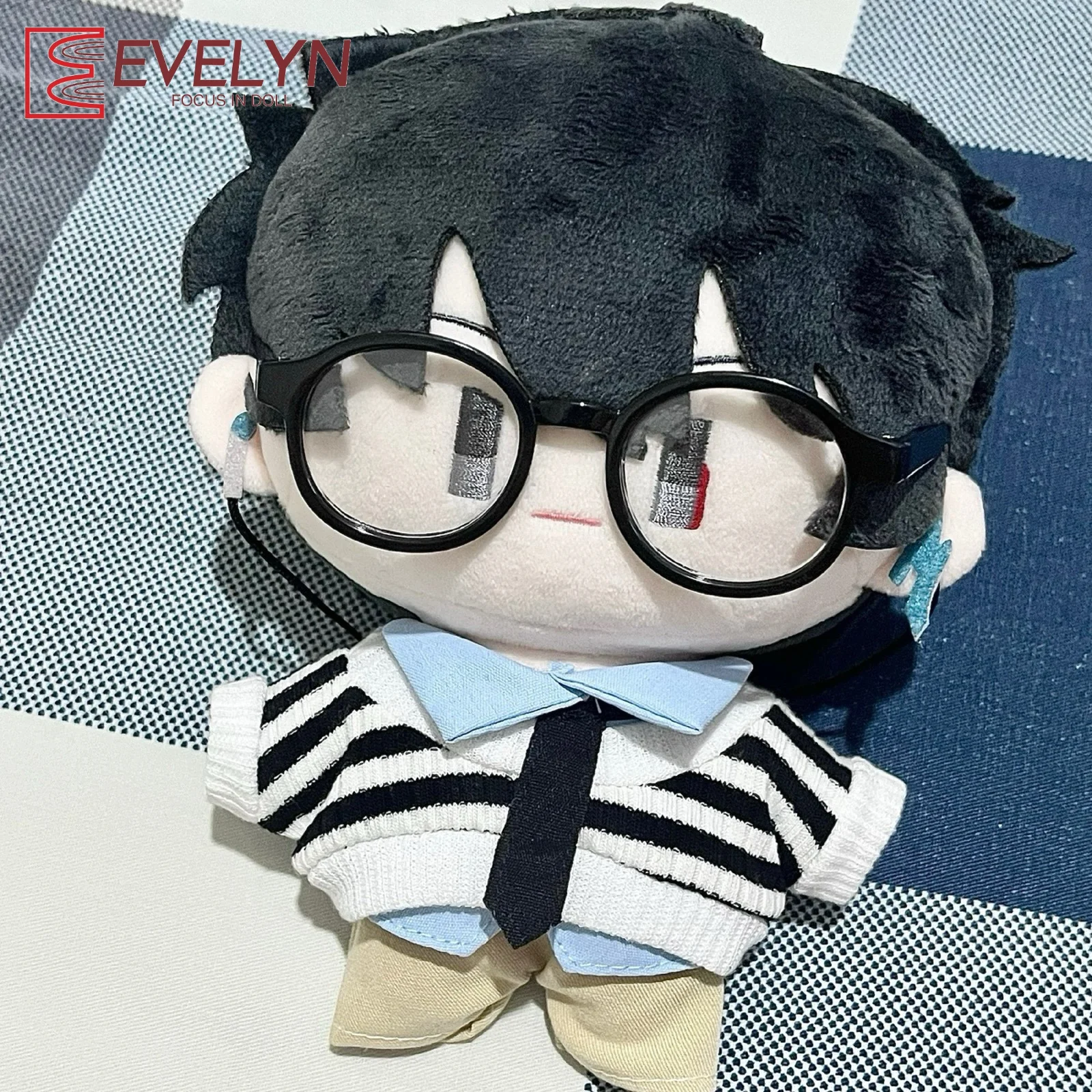 10/15 سنتيمتر ملابس دمى القطن دمية محشوة استبدال سترة مخططة الزي الملابس العالمية موضة شخصية الملابس هدية Hot