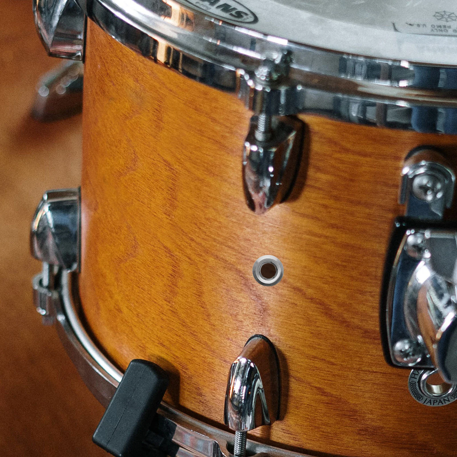 

Aluminum Alloy Drum Air Vent Replacement Snare Tom Bass Drum Parts Durable Percussion Instrument Part Percussion Instrument Part