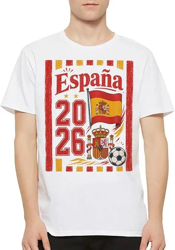 Spanien Fußball-Champions Fan-Shirt mit Wildem Stier und Fußball, Spanisches Spieltag-Geschenk-T-Shirt für Männer und Frauen, Espana Campeones Del Mundo – Detail 10