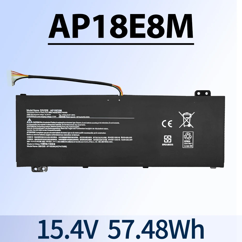 AP18E8M AP18E7M Laptop Battery for Acer Nitro 5 AN515-54 AN515-55 AN515-43 AN517-51 Nitro 7 AN715-51 Predator PH315-52