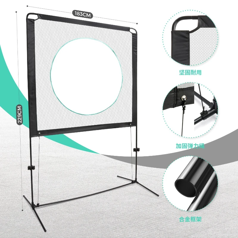 Portable Pickleball Goal Set Outdoor Practice Shuttlecock Goal Sets Multifunctional Durable Nets Professional Sports Accessory