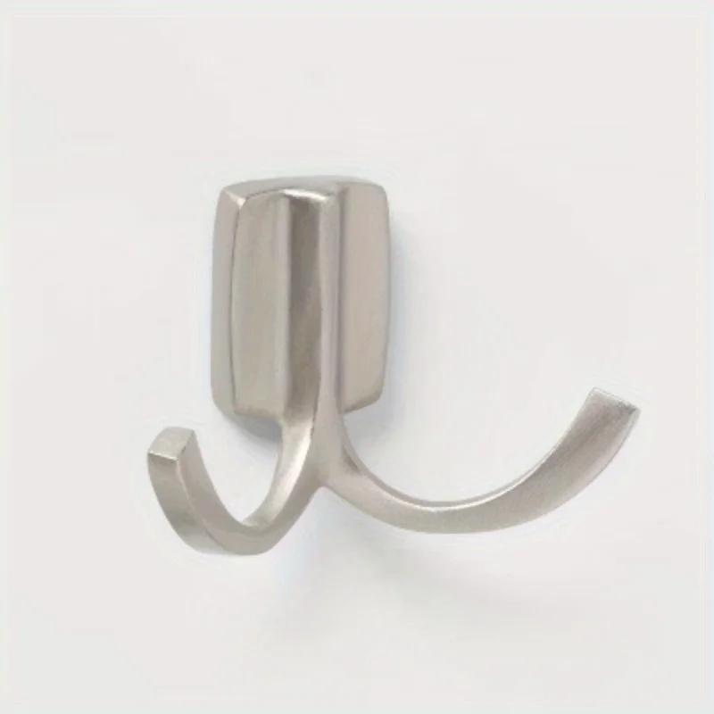 

Hook Nickel, wall mounted design provides additional hanging space