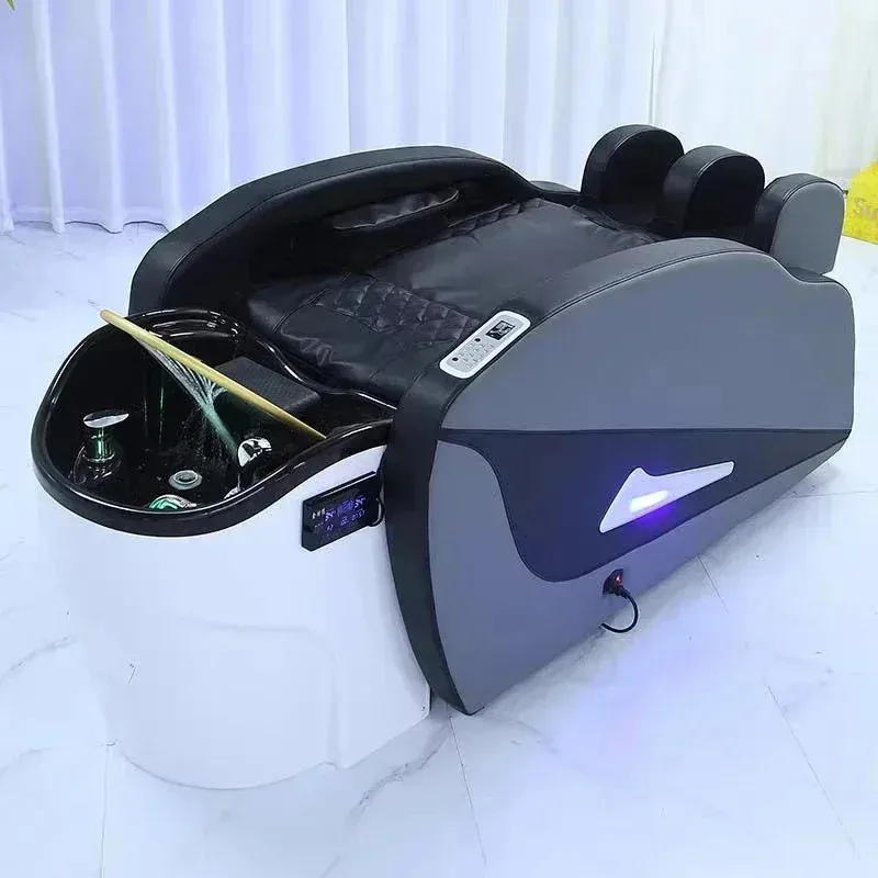 

Электрическое массажное кресло-кровать для мытья головы и спа-процедур 2025 года для салонов красоты, тайского массажа и педикюра