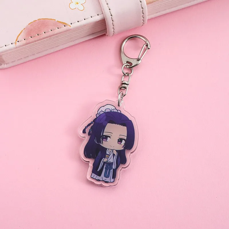 1/8Pcs Anime The Apothecary Diaries Acrylic Keychain Cute Backpack Pendant Funny Bag Charms Accessories Decoration Holiday Gifts - view 3