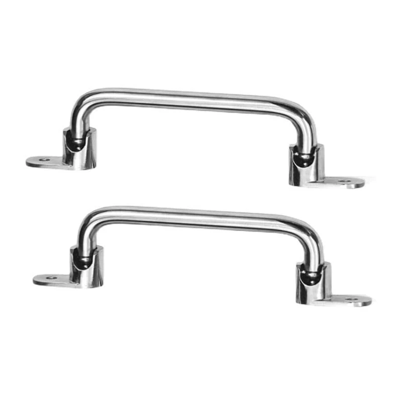 1 قطعة 138/158/180/218 الفولاذ المقاوم للصدأ مقبض قابل للطي المعدات الصناعية الثقيلة مقبض خارجي إكسسوارات الأجزاء الداخلية للكمبيوتر #5