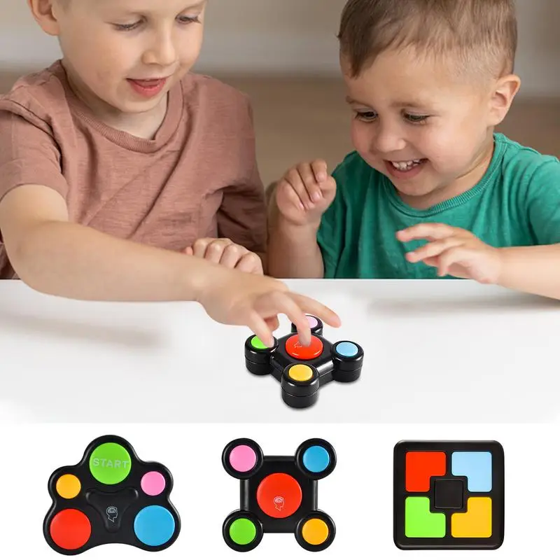 Gioco di memoria elettronica interessante Simon dice gioco elettronico con musica leggera gioco di formazione giocattolo per bambini regali di natale