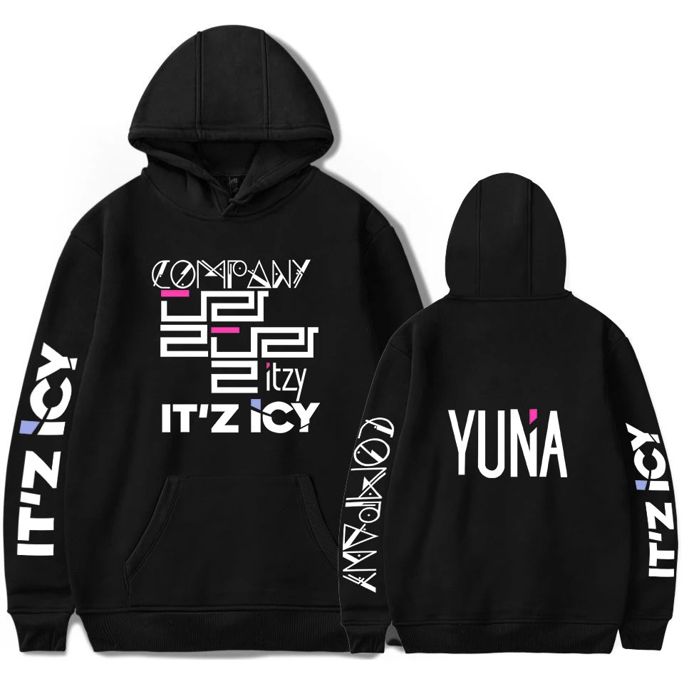 

ITZY Hoodie Women Men Autumn Korean Style Hoodies Kpop Y2k Hoody Harajuku Unisex Pullover ITZY Yeji Yuna Ryujin Fans Sweatshirt