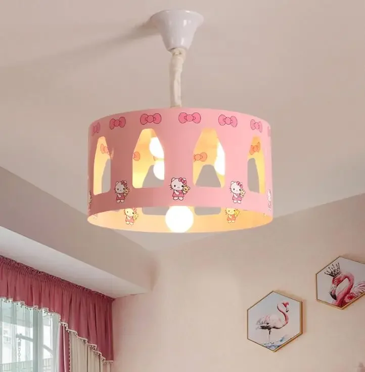 Children's lamp bedroom lamp cartoon boy girl room lamp American creative children's room Chandelier