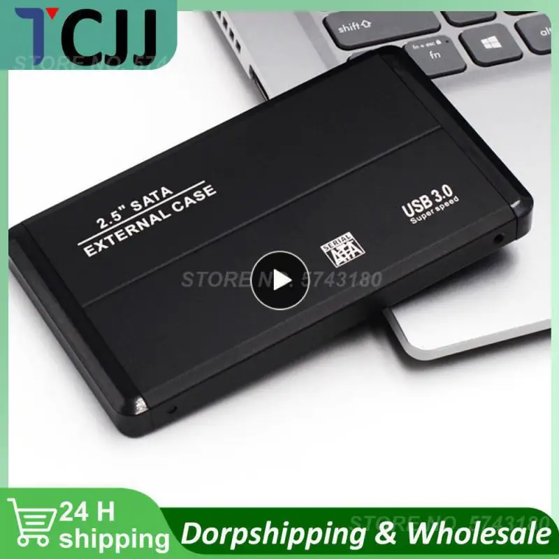 Plug And Play 2.5 Inch Hdd Case Hdd Ssd Enclosure Aluminum Alloy Support All 7mm/9.5mm 2.5-inch Sata 5 Gbps Sata 3.0 To Usb 3.0