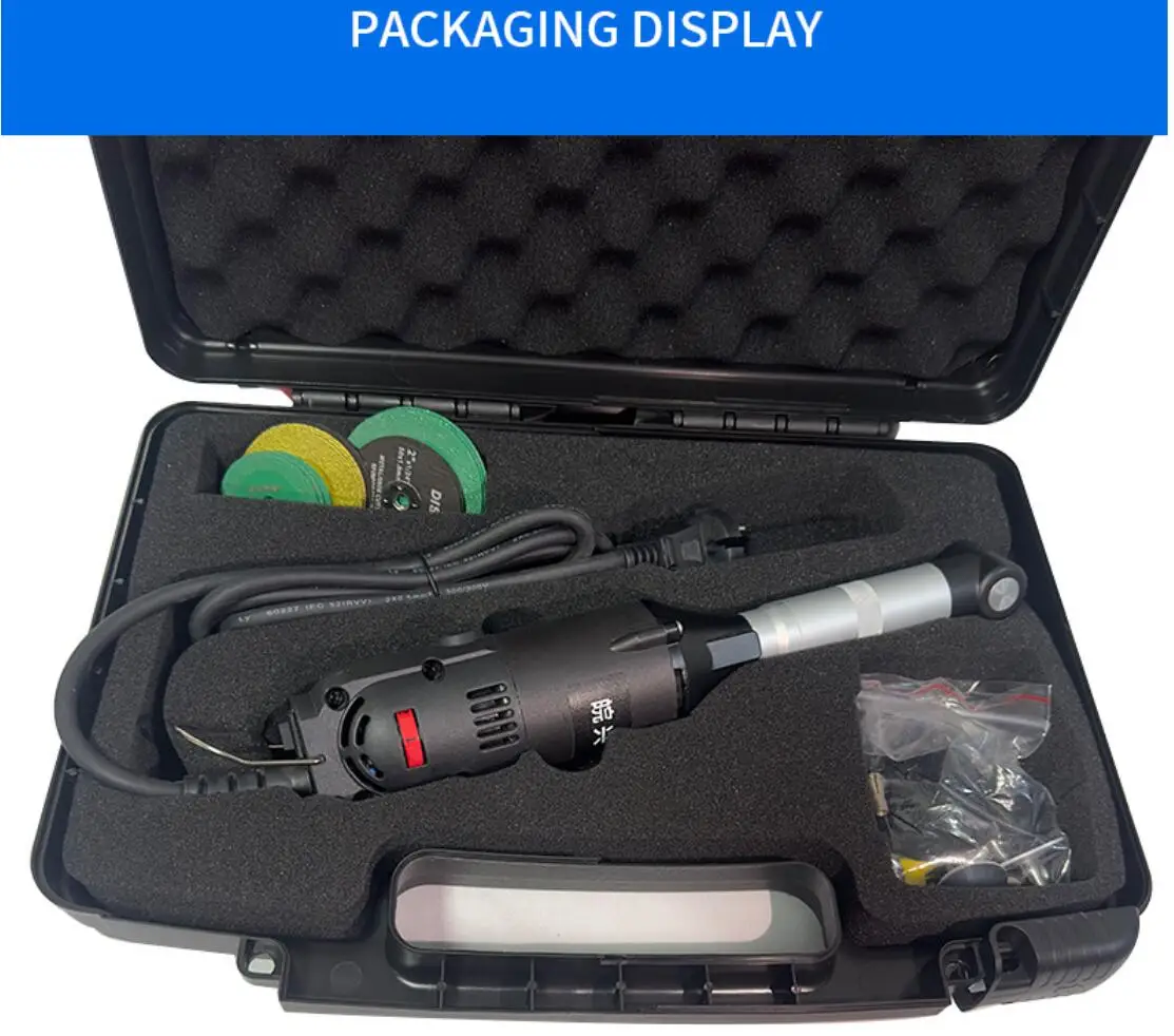 Electric Ceramic Tile Beauty Sewing Tool 6 Variable Speeds Multifunctional Electric Straight Grinder Polishing Cutting 110V/220V