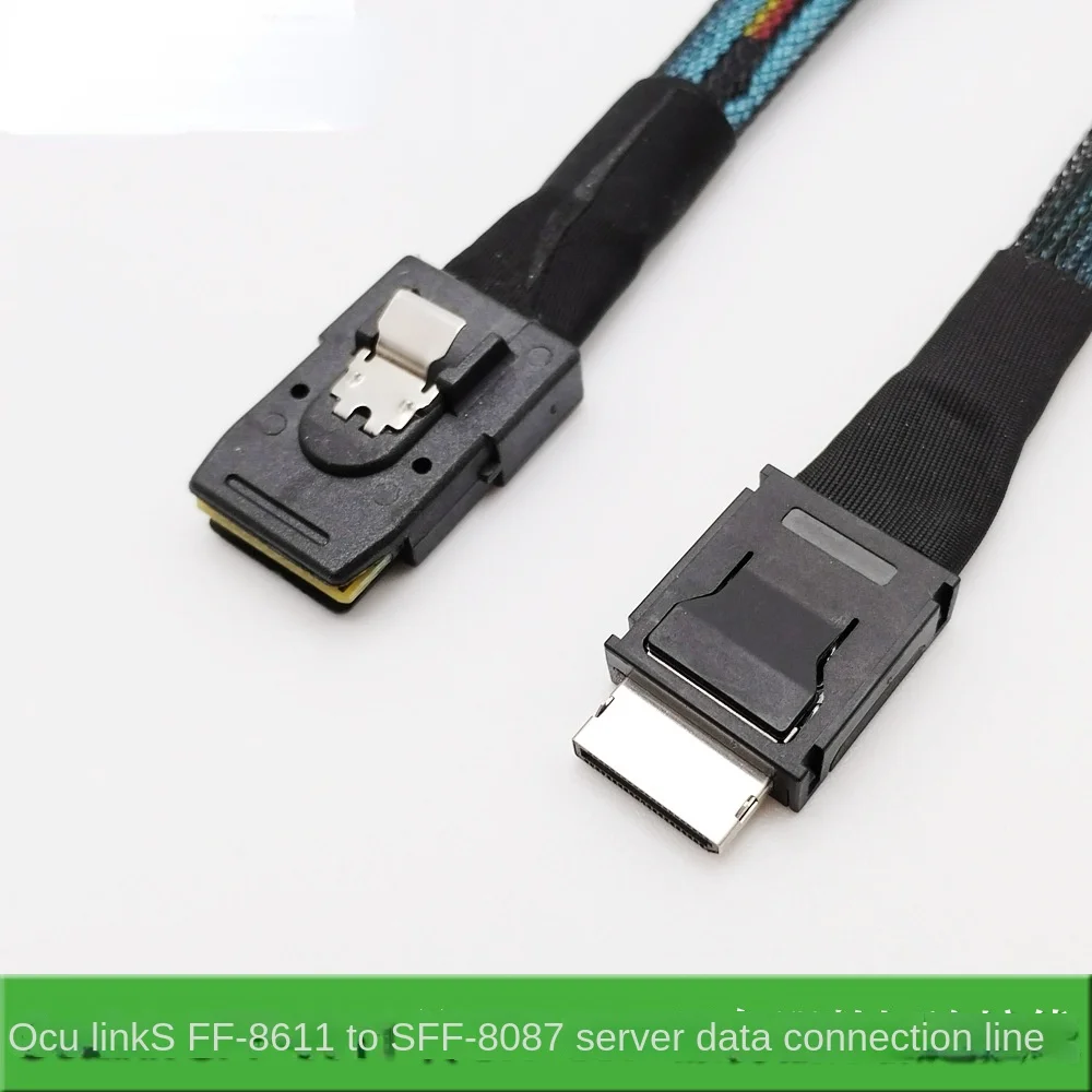 High Speed Data Transfer Cable, SFF 8611, 4I para MINI SAS, SFF-8087