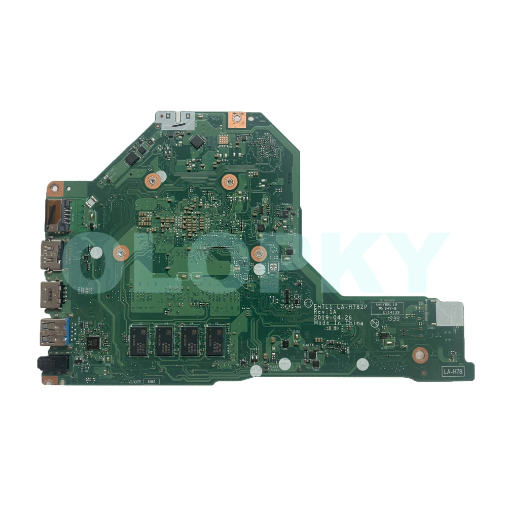 EH7L1 LA-H782P With I3 I5 I7-6th/7th/8th Gen CPU For Acer Aspire 3 A315-51 Laptop motherboard 4GB-RAM DDR4 100% Tested