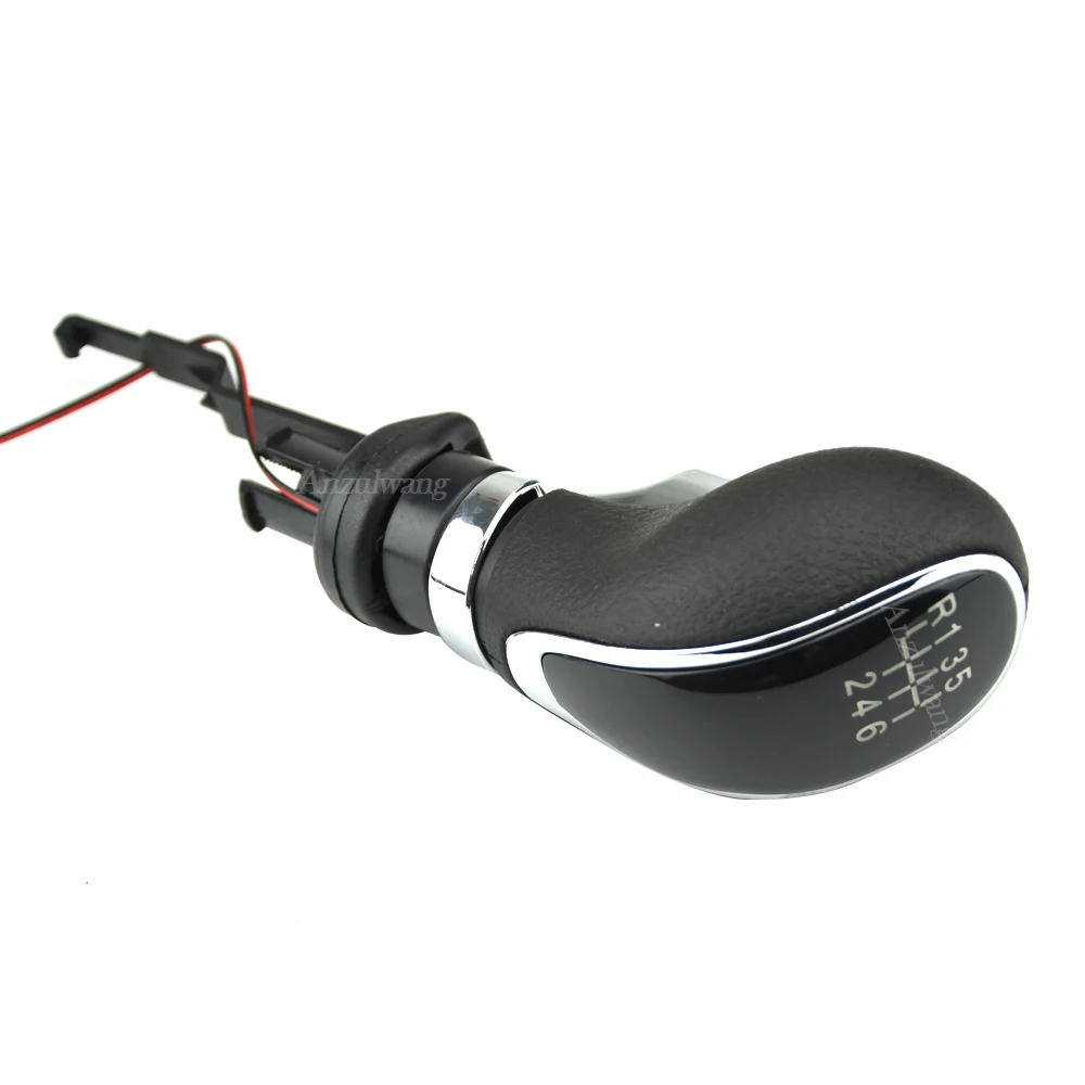 

Светодиодная ручка переключения передач для автомобиля Vauxhall Buick Opel Astra Insignia 2009-2013, ручная 5 6-скоростная ручка, замена рычага