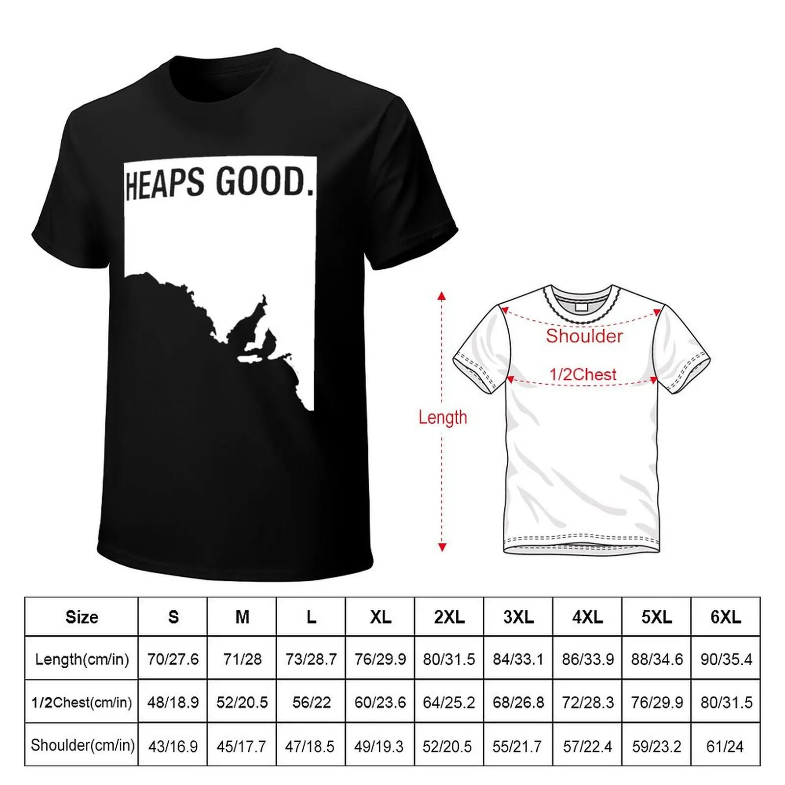 Heaps For Goods Black Tee T-Shirt g man t shirts for men T-Shirt