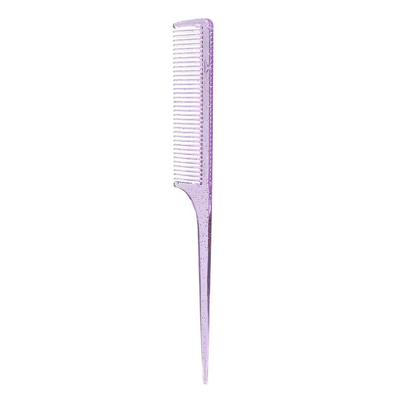 Kristallklarer Glänzender Maus-Schwanz-Kamm, Geeignet zum Kämmen und Glätten der Haare für Haaraccessoires – Detail 10