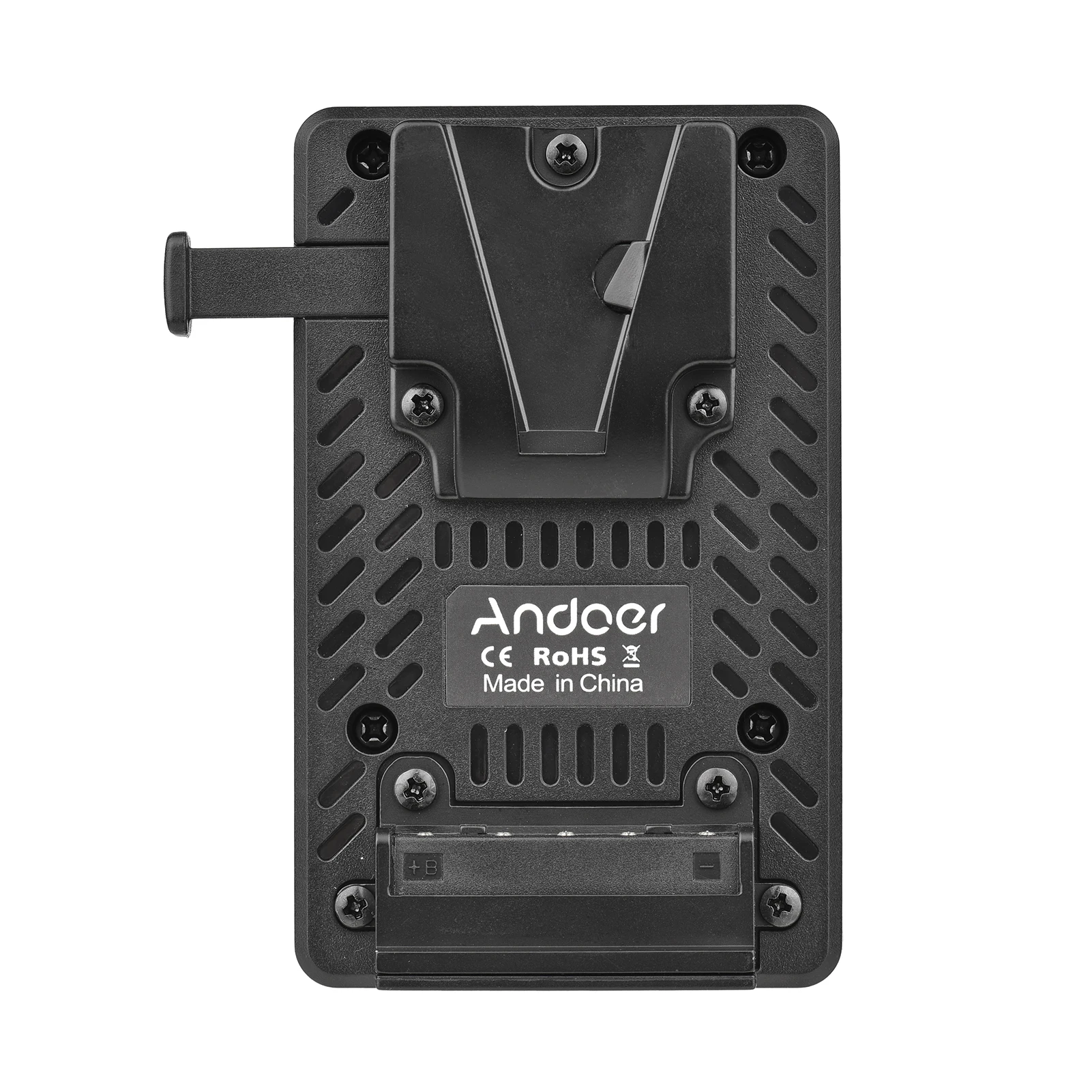 Andoer V-Lock V Mount Battery Plate to NP-F Dummy Battery Adapter Battery for Sony PXW-Z150/HXR-MC2500/MC1500C/NX3/5R/5C/100/200