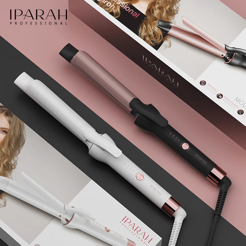 IPARAH P-201 Professional  Hair Curling Iron  Electric Ceramic Coating Automatic Hair Curler Rotating