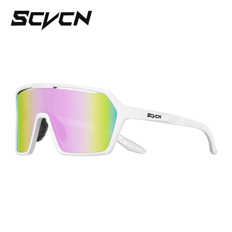Okulary rowerowe SCVCN męskie fotochromowe modne damskie okulary na rower górski szosowy ochrona UV400 MTB — zdjęcie 4