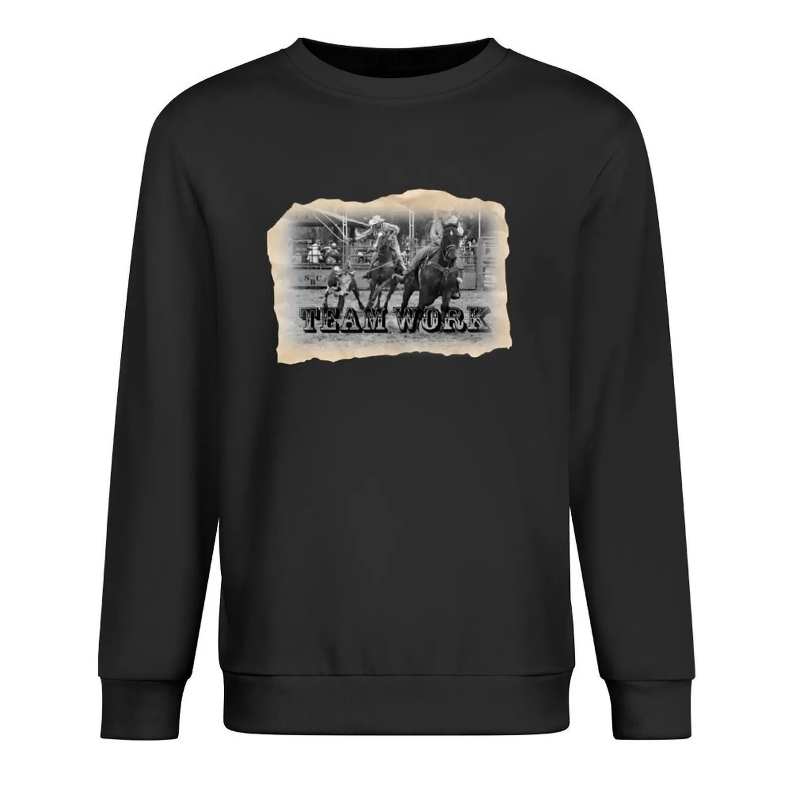 

TEAM ROPING, COW HORSE Pullover men's autumn clothes fashion men mens clothing autumn new products new sweatshirt