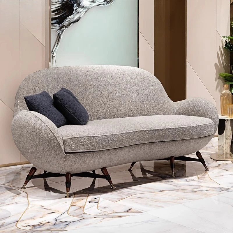 Poltrona per divano singolo nordica moderna e creativa