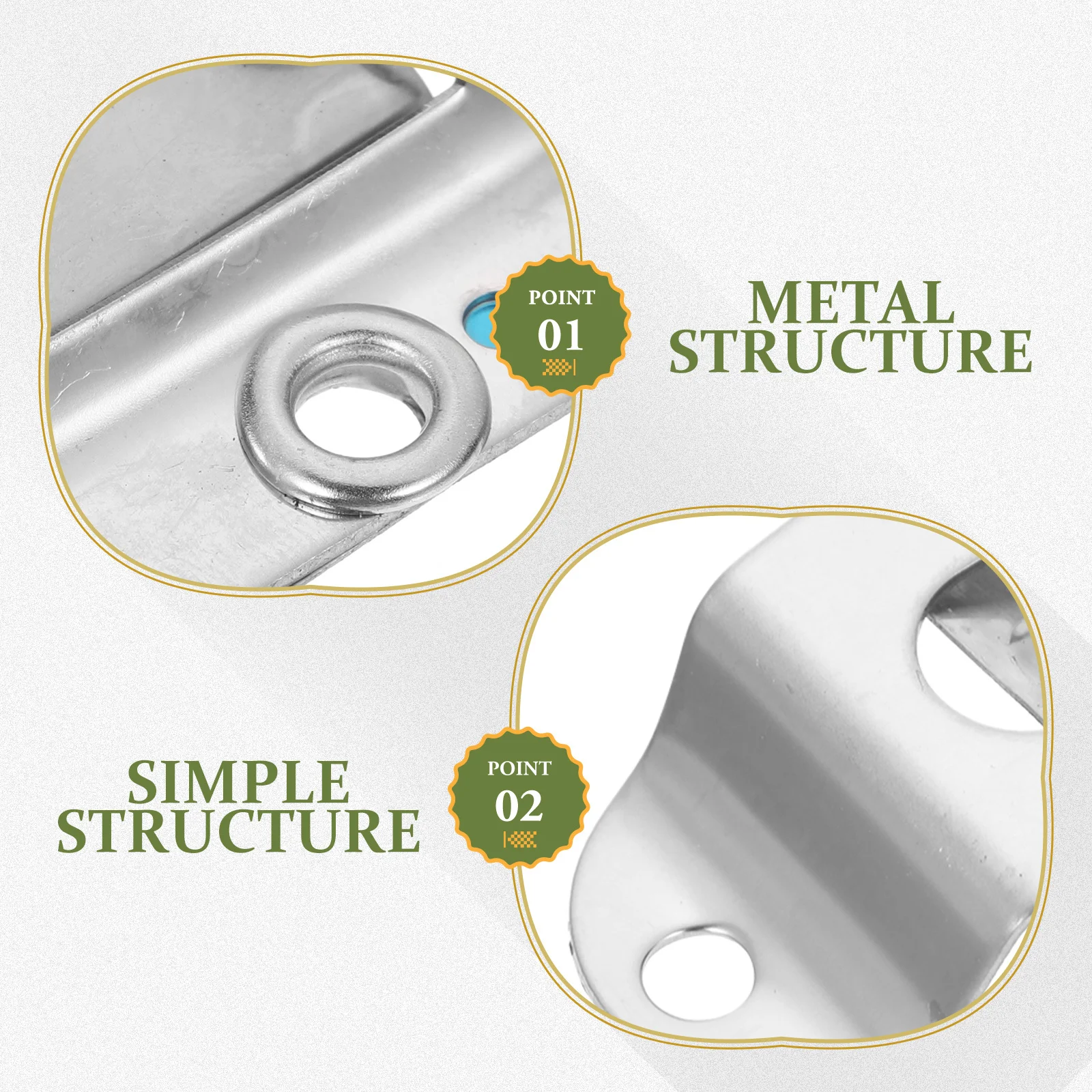 

4Pcs Microphone Holder Heavy Duty Metal Mic Up Clip Handy Installation Radio Mobile Radio Holder Mic Hanger