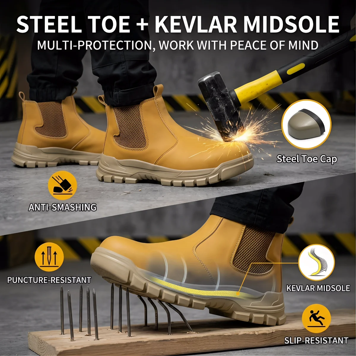 Thumbnail 2 - #42 Latest Steel Toe Boots Offers
