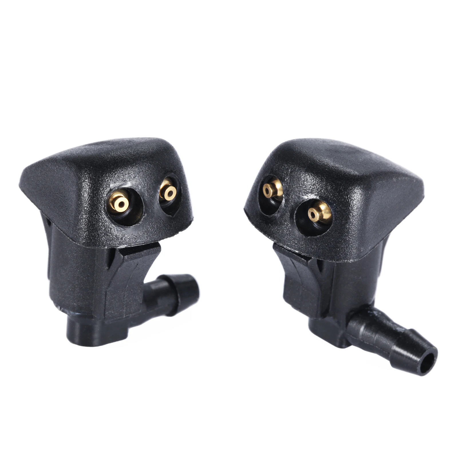 2Pcs Front Windshield Wiper Washer Jet Nozzle For Mazda 3 MK1 2003 - 2009 5 MK2 2006 - 2010 6 MK1 2002 - 2008 OE: GK2C67510B