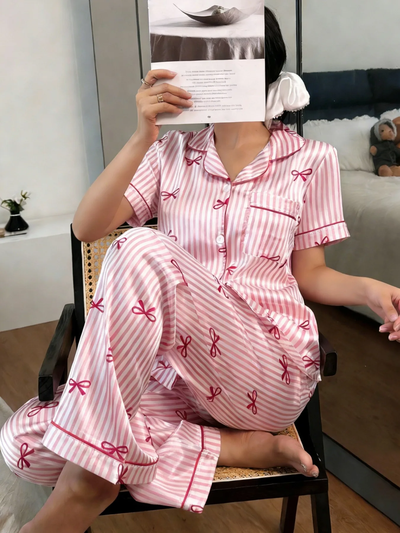 Thumbnail 2 - #34 Latest Button Down Sleepwear Sets Offers