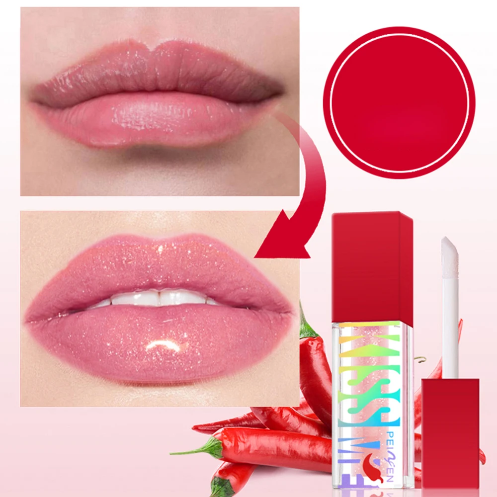 Temperature-Sensitive Color Changing Lip Oil, Intense Hydration, Moisturizes Lips, Blurs Lip Lines, Prevents  Dryness & Cracking