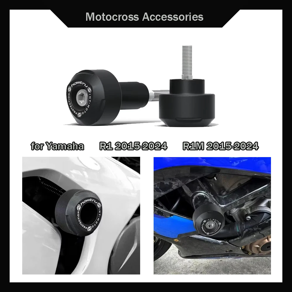 

Motocross Accessories Crash Protection Bobbins for Yamaha R1 R1M 2015-2024