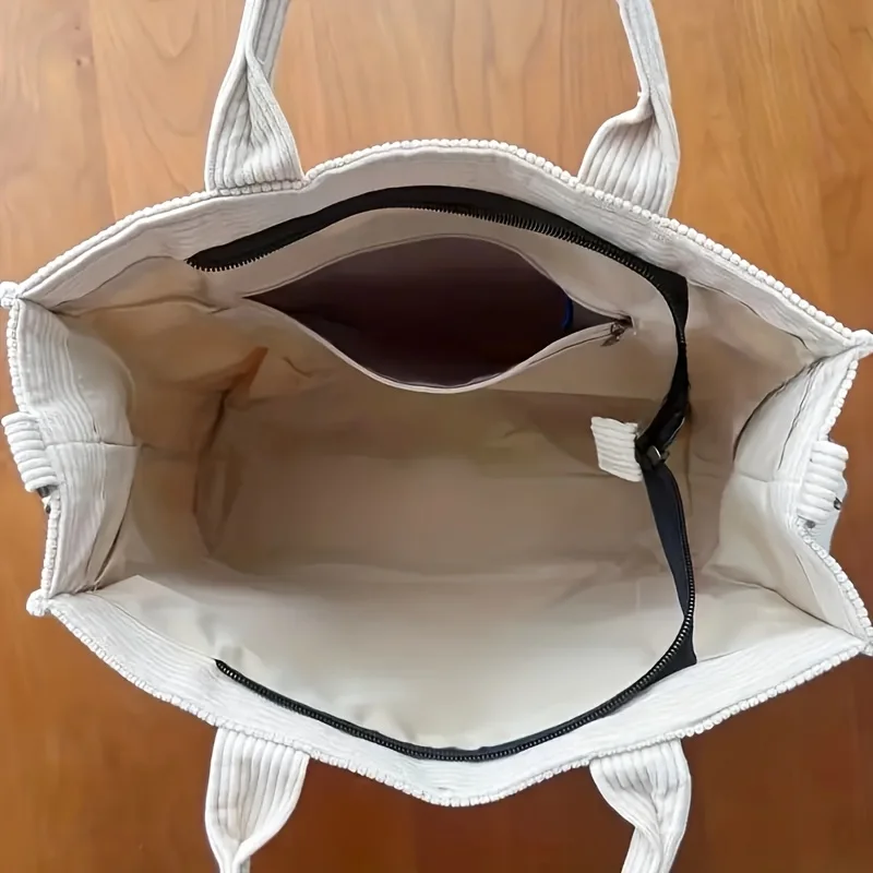 حقيبة يد سروال قصير عتيقة للنساء حقيبة يد كتف كروس مع سحاب إغلاق مثالية للتنقل في الخريف والشتاء للاستخدام اليومي