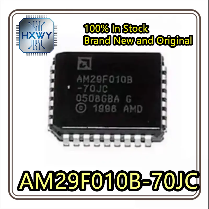 (3/10 pcs) AM29F010B-70JC   Package PLCC32   Electronics Programmable Logic Devices   Brand new original   Stock running low