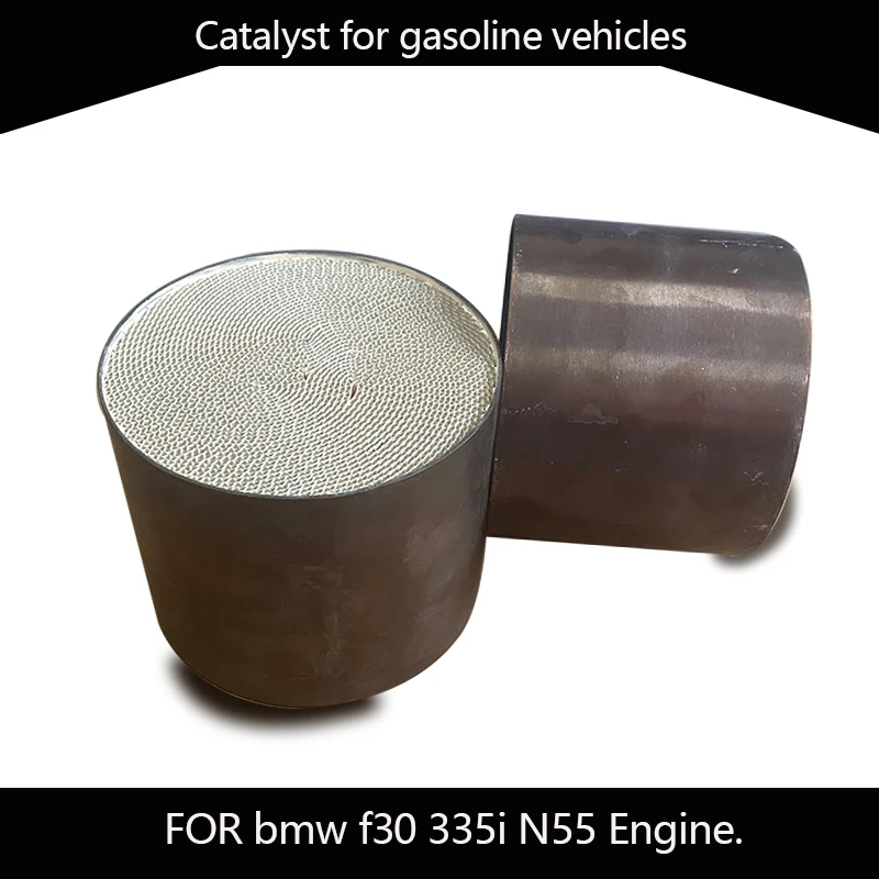 

200cpsi для BMW f30 335i N55 двигатель с высоким расходом 1 шт. металлический преобразователь катализаторов для очистки выхлопных газов