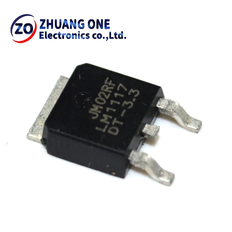 (10 قطعة) 100% جديد LM1117 LM1117DT LM1117DT-3.3 LM1117DT-1.8 LM1117DT-2.5 LM1117DT-5.0 LM1117DT-ADJ TO-252 شرائح