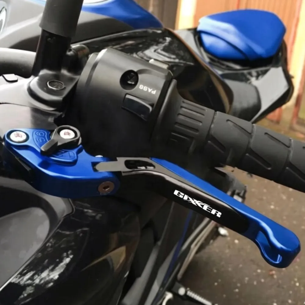 For Suzuki GIXXER 250 SF GIXXER 150 125 SF250 2020 2021 2022 2023 2024 Brake Clutch Lever Set Foldable Adjustable Handle Levers