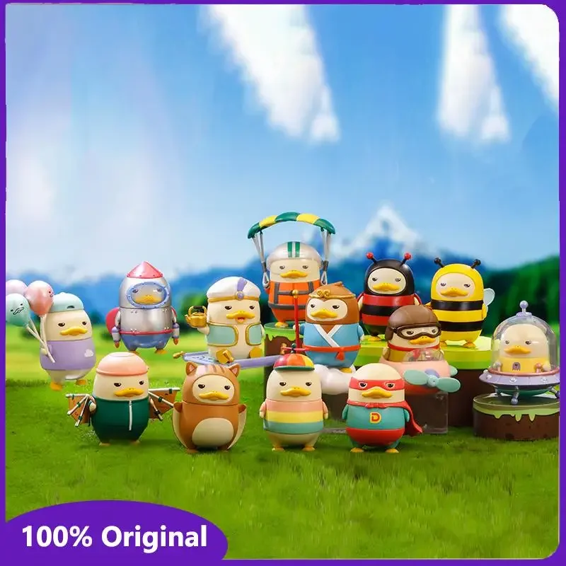 

100% Original Duckoo Flying Series Blind Box Guess Bag Mystery Box Toys Doll Cute Anime Figure Desktop Ornaments Gift