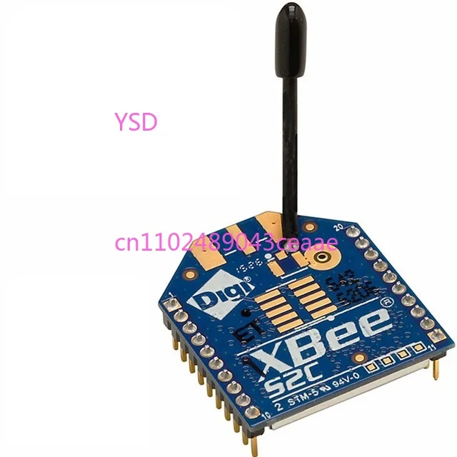 

XBee S2 S2C 2 мВт Модуль беспроводной передачи данных Zigbee 120 м