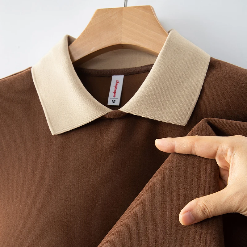 سترة بغطاء للرأس بياقة جديدة وشعار مطبوع مخصص لكل من الرجال والنساء بأكمام طويلة وملابس العمل ومطرزة بالقميص الثقافي