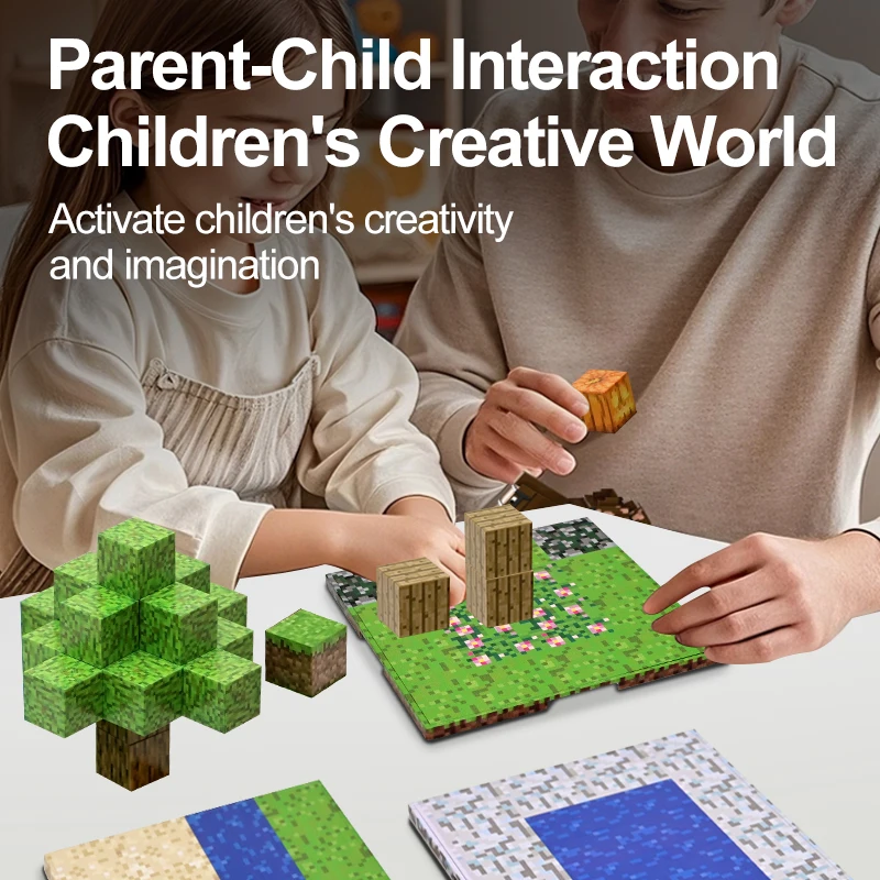 مجموعة مكعبات بناء البلاط المغناطيسي مع لوحات أساسية، ألعاب ألغاز تعليمية للأطفال، ألعاب جذعية بأشكال مختلفة للأولاد والبنات