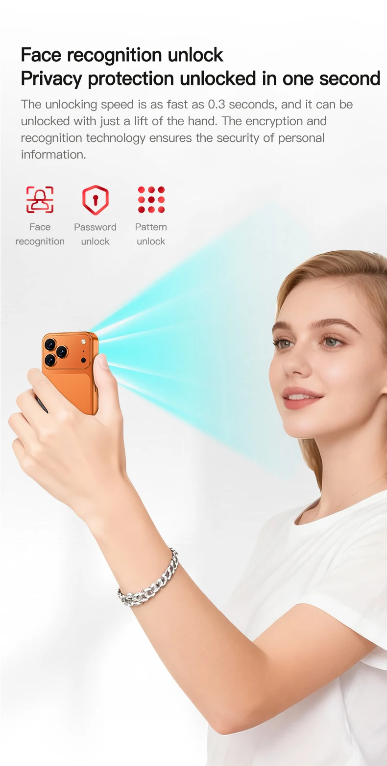2026 NEW SERVO Mini Android Smartphone 4G LTE Play Store 2 SIM Standby 3GB RAM 64GB ROM WiFi&GPS 4.5" Small Pocket Mobile Phones