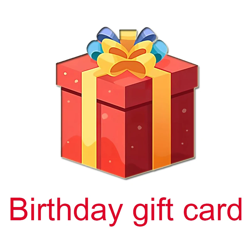 Fotografia 6: Cartões-presente de aniversário para oferecer a amigos, pais, colegas de classe, parceiros e como cartões-presente para compras em supermercados.