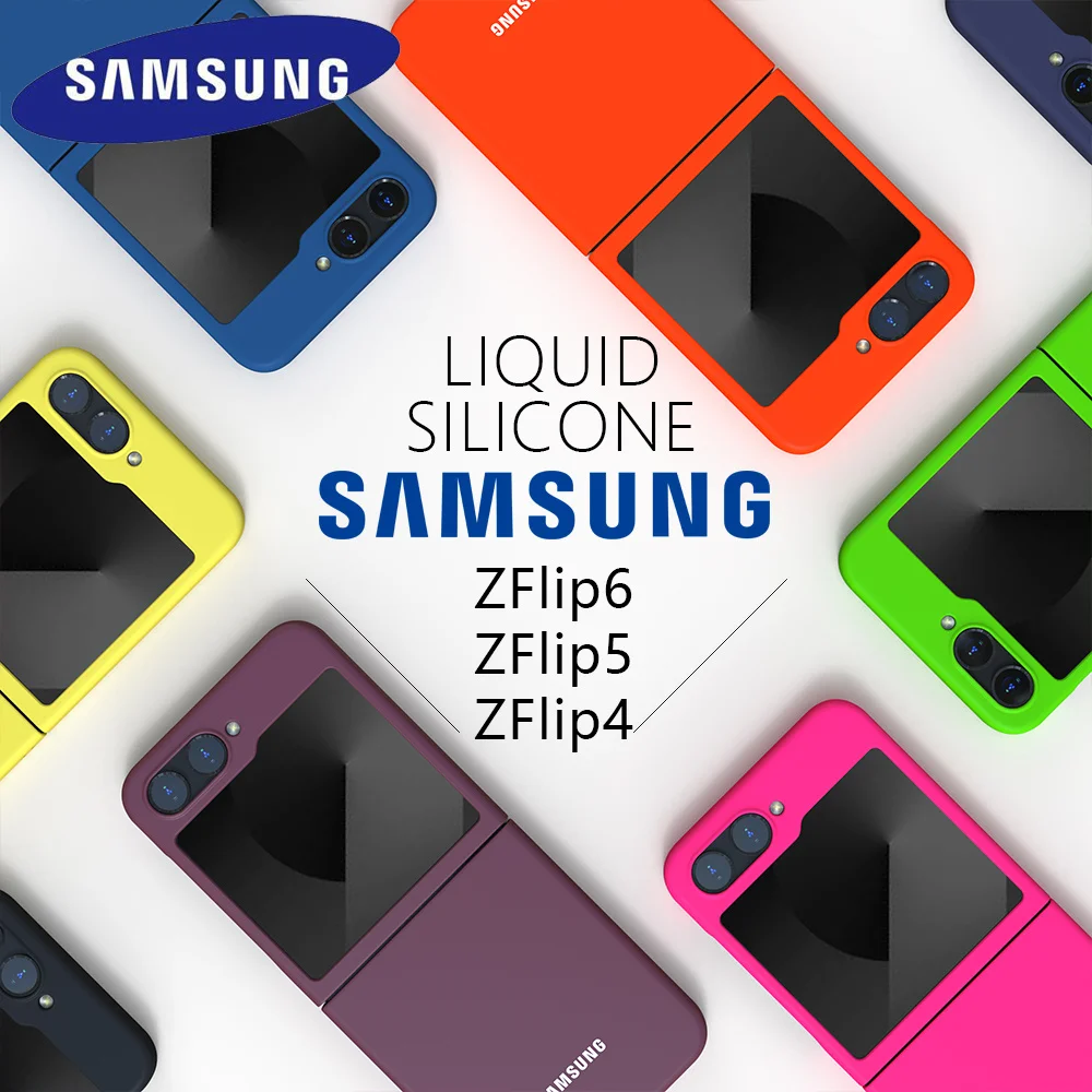 Coque de protection pour Samsung Galaxy Z Flip6 5G, couverture rigide de haute qualité, ZFLIP3 Z FLIP4 Z FLIP 5, toucher soyeux