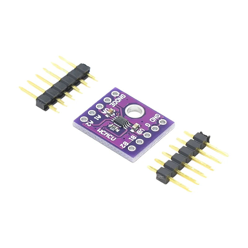 TXS0102 ตัวแปลงระดับแรงดันไฟฟ้าแบบสองทิศทาง 2 บิต, โมดูลบอร์ดแปลงระดับ I2C IIC 2 ช่องสัญญาณ